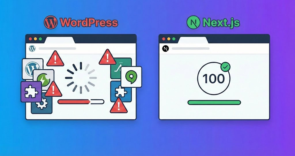 Why Next.js Is the Future of Business Websites (And WordPress Is Falling Behind)