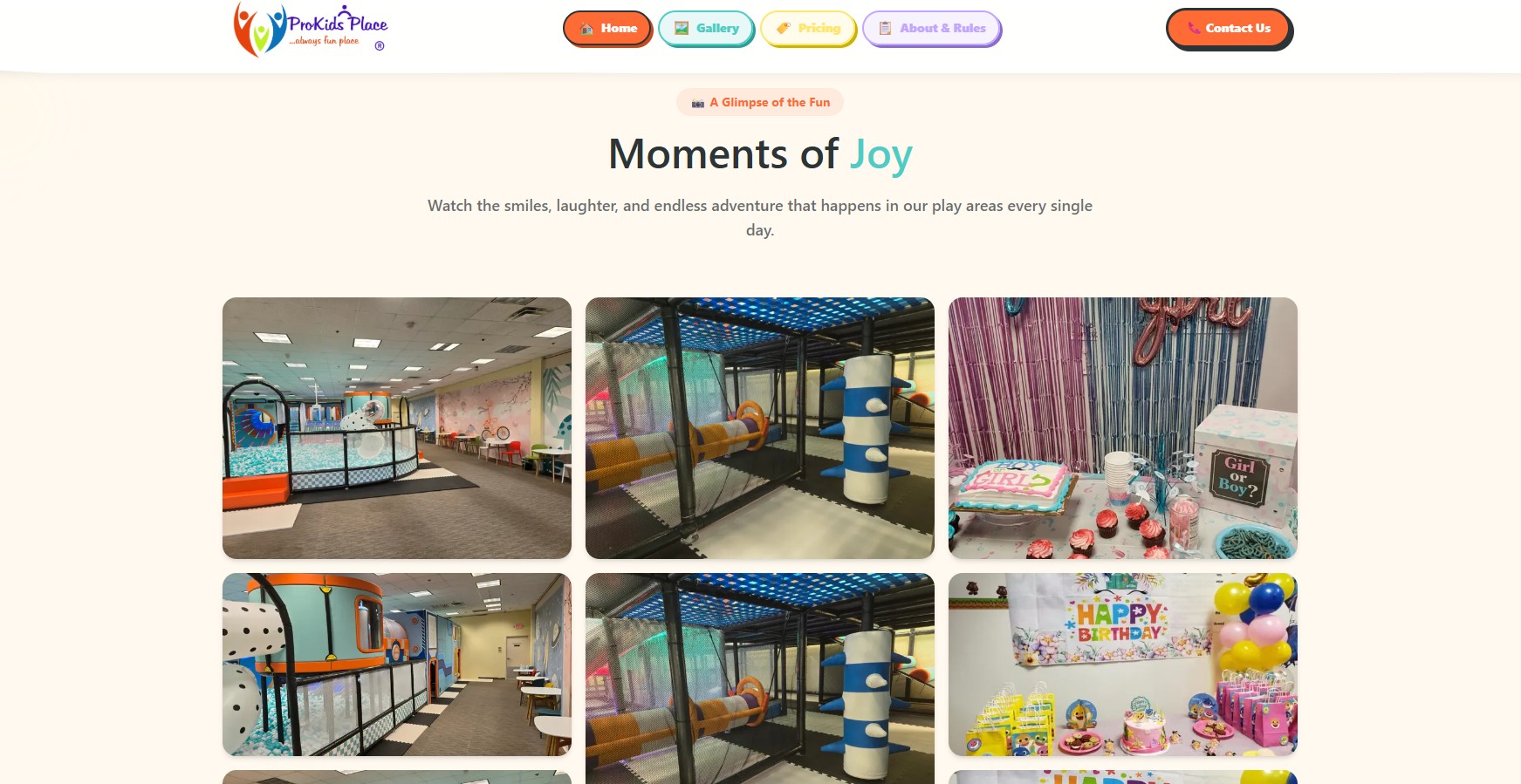 Pro Kids Place - New Design & WordPress to Next.js Upgrade - screenshot 3
