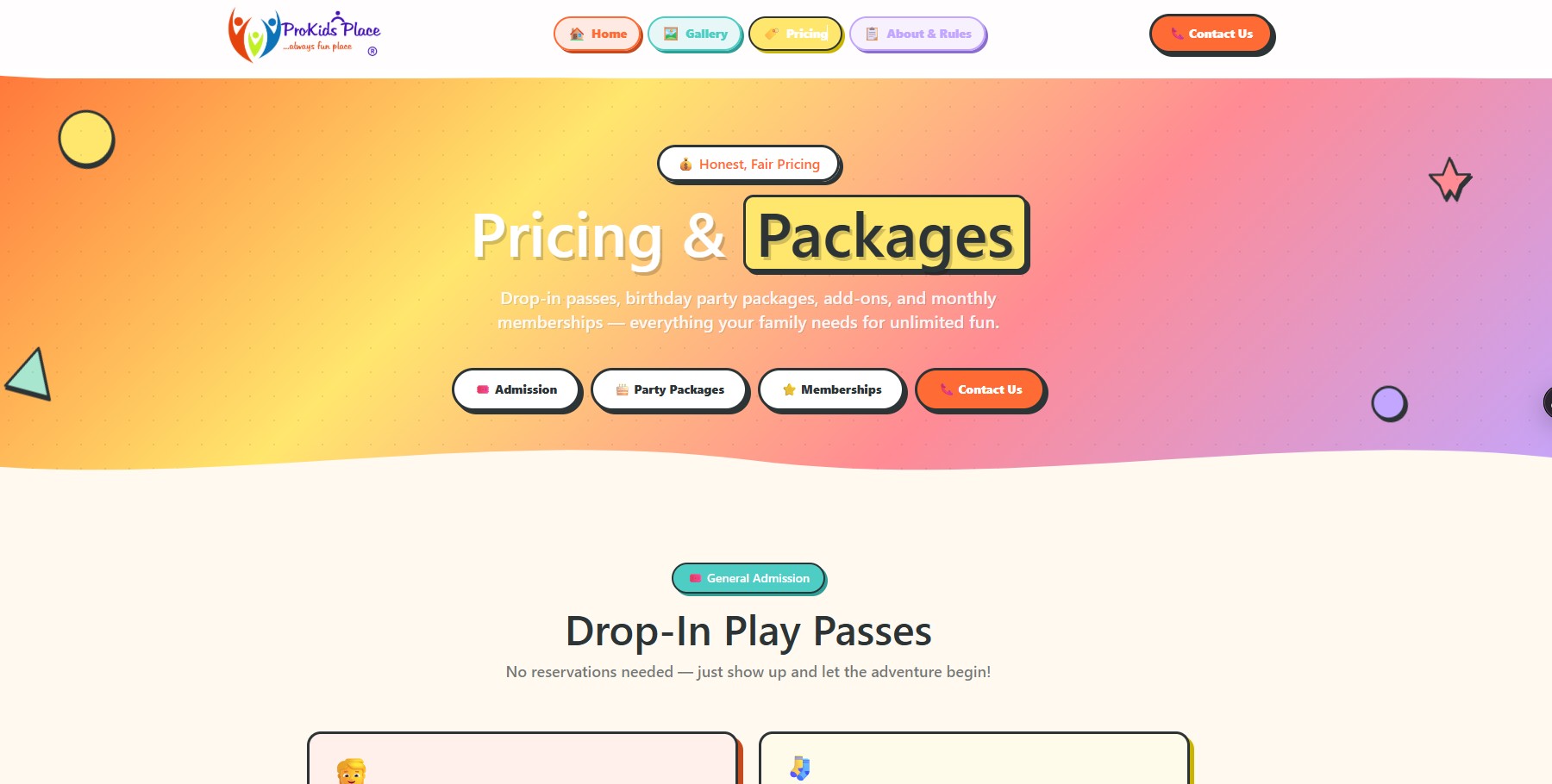 Pro Kids Place - New Design & WordPress to Next.js Upgrade - screenshot 5